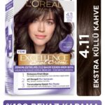 کیت رنگ موی لورال اکسلانس 4.11 - loreal excellence 4.11