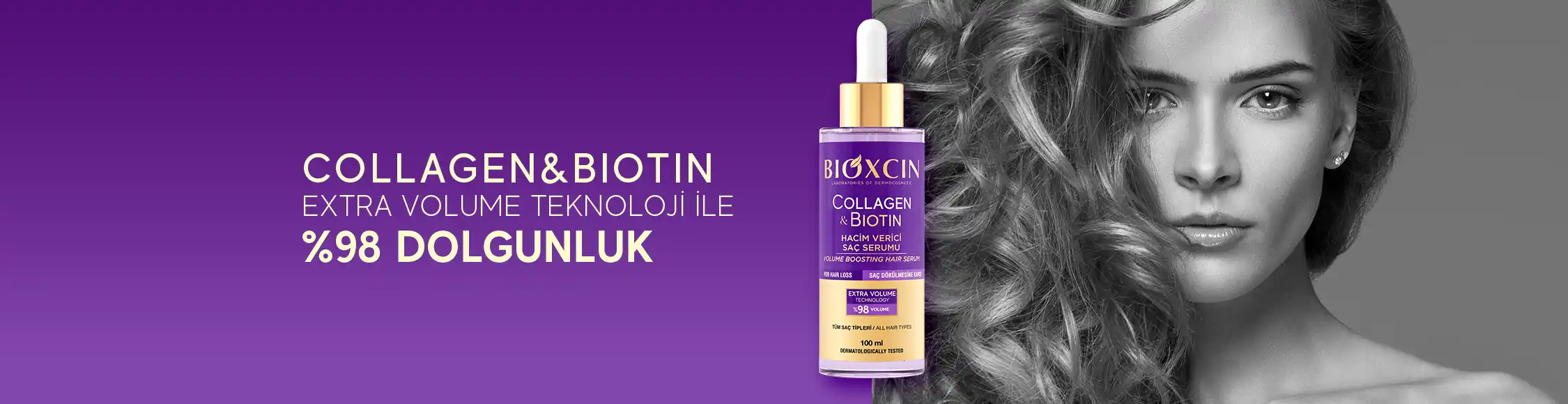 سرم حجم دهنده مو بیوکسین حاوی کلاژن و بیوتین - BIOXCIN COLLAGEN AND BIOTIN