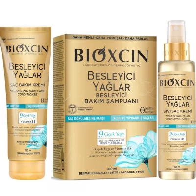 بدون سولفات بیوکسین روغن 9 گیاه BIOXCIN BESLEYICI YAGLAR