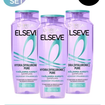 شامپو لورال موی چرب LOREAL ELSEVE HYDRA PURE